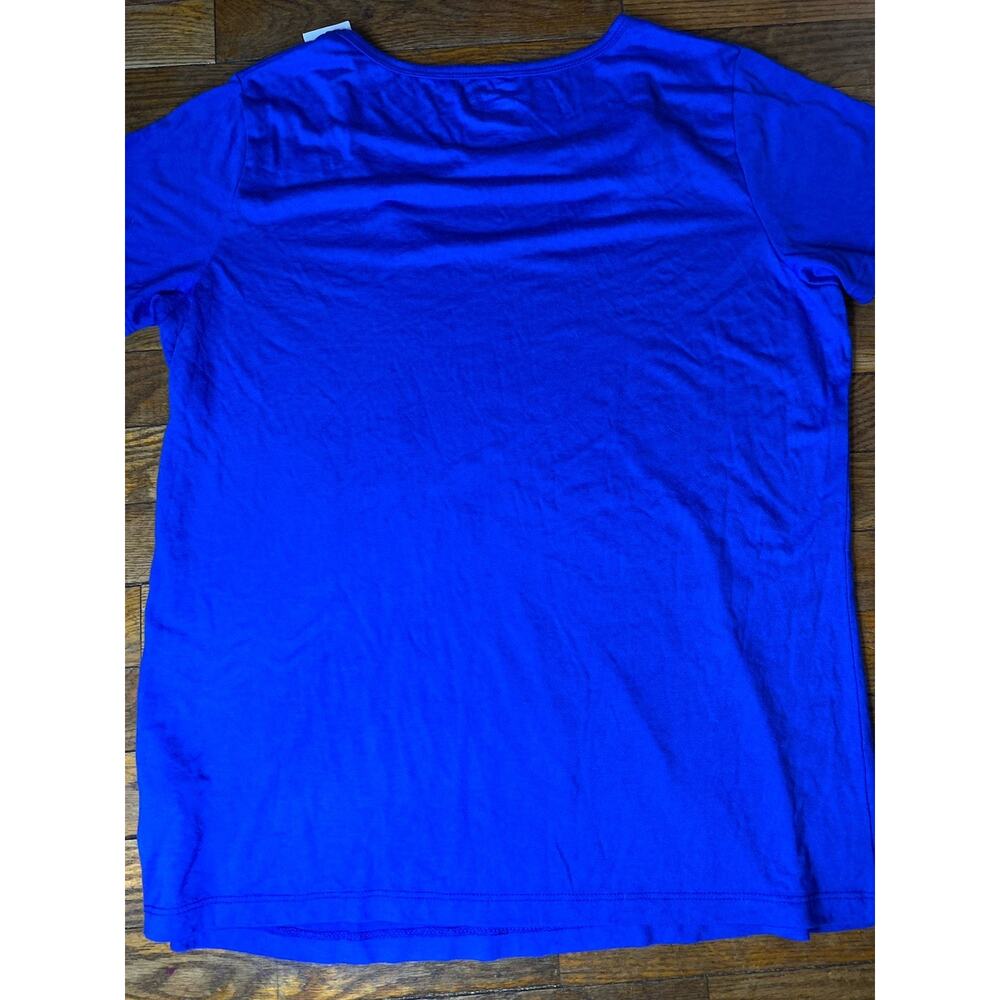 Texas Rangers Womens Large G-III 4Her Scoop Neck Graphic Tee NWT MLB - Picture 2 of 4
